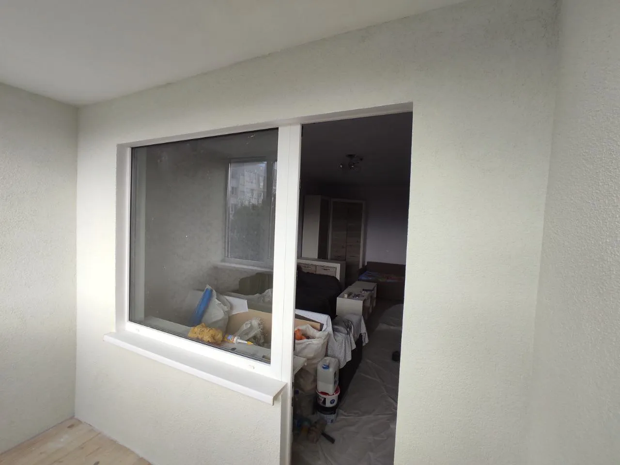 Ремонт балкона в Минске: утепление и декор «Корник» — фото 2