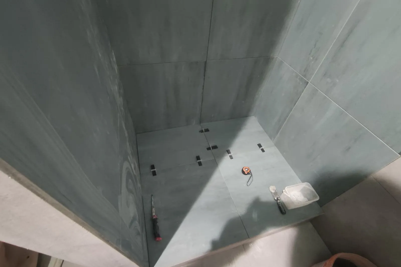 Ремонт ванной комнаты, пример 1