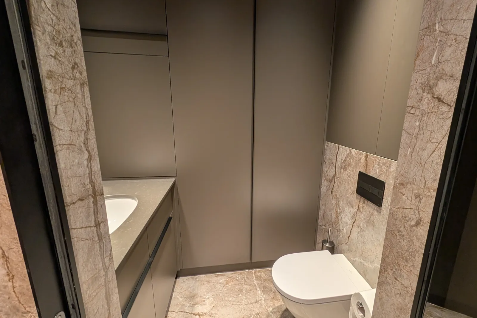 Ремонт ванной комнаты, пример 2